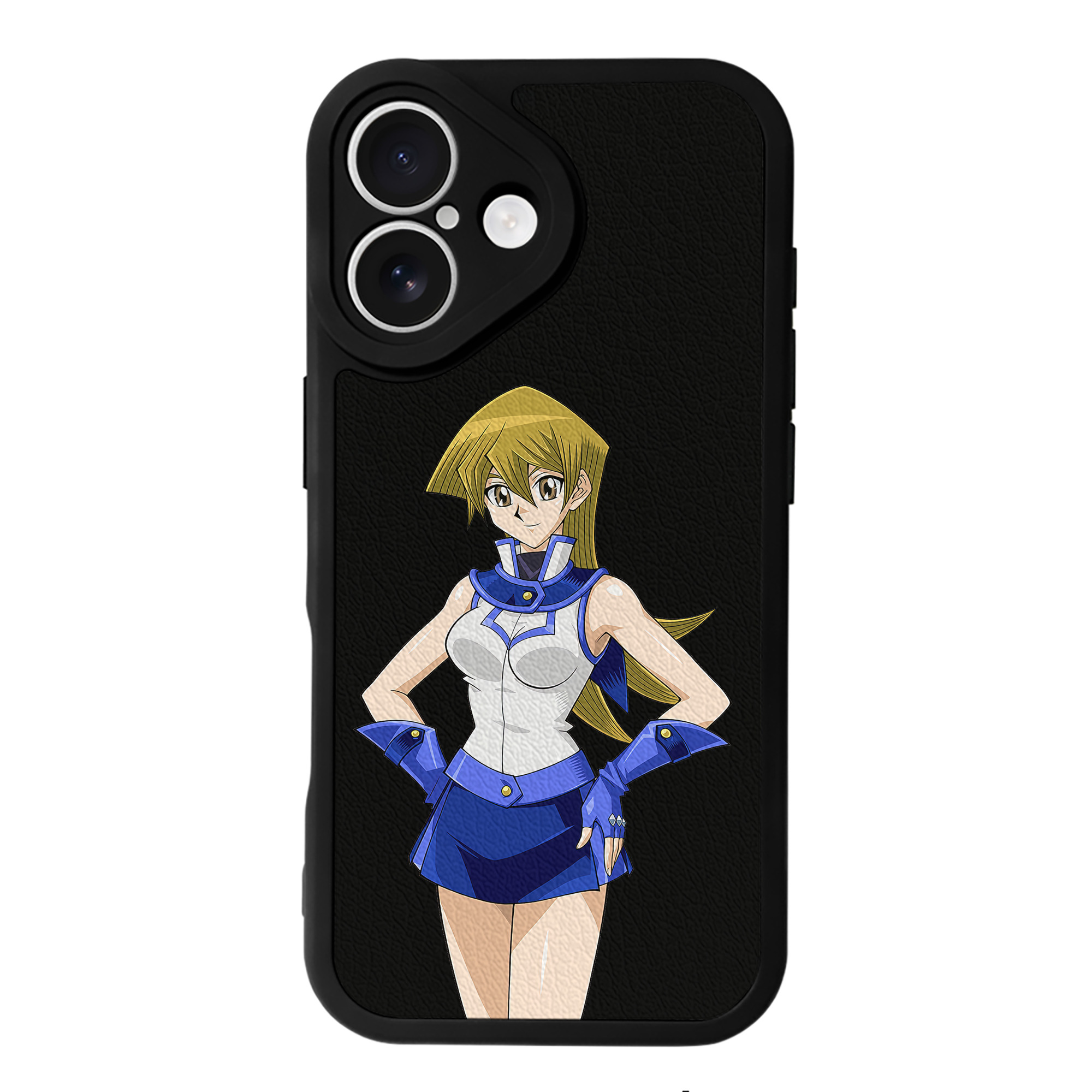 遊☆戯☆王 Yu-Gi-Oh! 【iPhone 16シリーズ対応】シリコンスマホケース（レザー調） 材質：シリコン